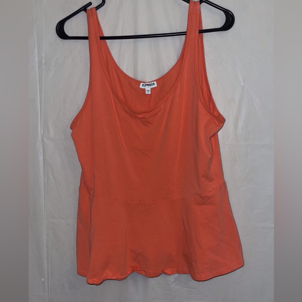 Orange Tank Top